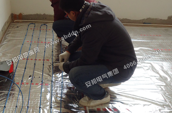 發(fā)熱電纜安裝